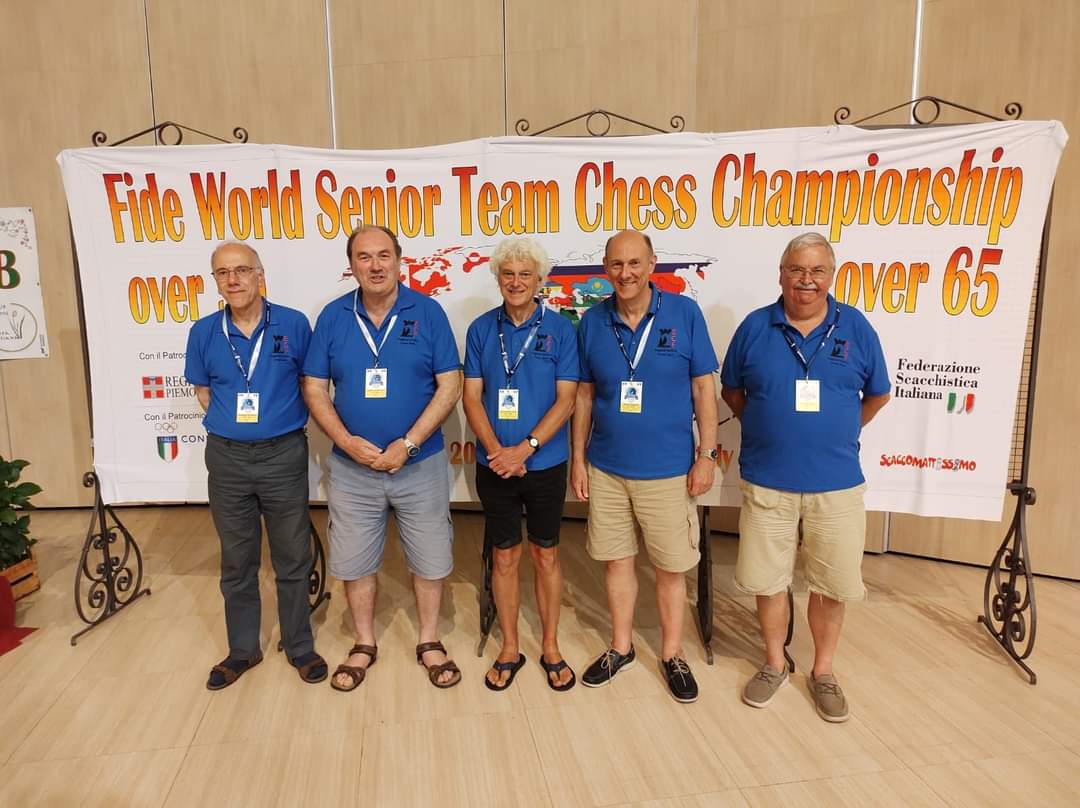 Senior Chess Triple gold for England at the FIDE World Senior Chess Championship ...