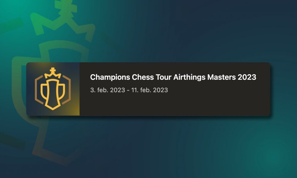 Airthings Masters 2027 Schedule
