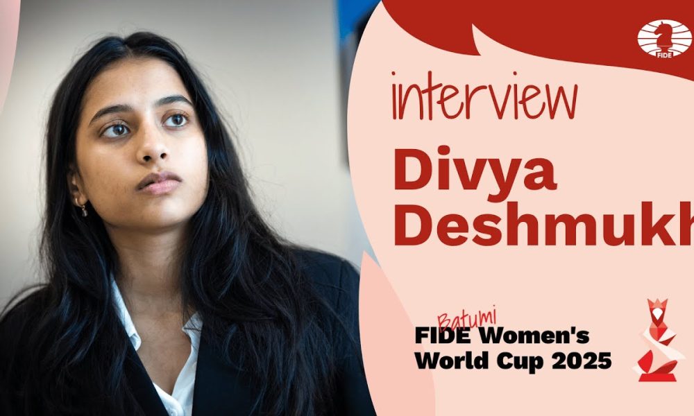 Divya Deshmukh, “Thank you for all your love and support” – Chessdom